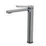 Змішувач для раковини Qtap Slavonice високий QTSLA269GMB45925 Gunmetal Black PVD — Photo 2