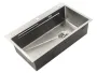 Мийка з нерж. Сталі ZERIX ZH6845-SET-05 DECOR NANO-SILVER (3.0/0.8) КОМПЛЕКТ (колір нержавійка) (ZM5589) — Photo 11
