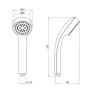 Лійка для ручного душу Qtap Rucni 75 мм округла QTRUCA075O1ZCG Chrome — Photo 4