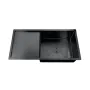 Мийка Zerix ZH7844B-215 (3.0/1.0) PVD-Black з сушаркою для посуду (ZM5565) — Photo 2