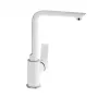 Змішувач для кухні Qtap Ustek QTUS9016107FCW Chrome/White — Photo 6