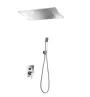 IMEX SUMATRA CHROME Набір для душу, верхній душ 480*560 мм 3 типи, хром — Photo 6