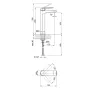 Змішувач для раковини Qtap Kralovice високий QTKRL10H29103C Chrome — Photo 4
