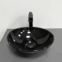 Умивальник (раковина) VBI PARMA BLACK MARMO GLOSSY накладний — Photo 6