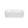 Комплект Qtap Tern: Раковина накладна прамокутна 475х370х140 мм White + Донний клапан PU02 — Photo 8