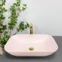 Умивальник (раковина) VBI AVEZZANO PINK MATT накладний — Photo 5
