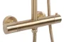 Душовий гарнітур REA VINCENT BRUSHED GOLD матове золото з термостатом — Photo 11