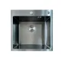 Мийка Mixxus MH5050 Micro Decor Graphite (3.0/0.8) з нерж. сталі (колір графіт) (MI8213) — Photo 4
