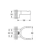 Подвійний гачок Grohe Selection (41049000) — Photo 5