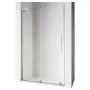 Двері у нішу Walk-In розсувні Koer SR SD07-120x200-L-TR-01 прозоре скло Easy Clean 8мм Хром (KR5686) — Photo 6