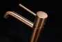 IMEX MONZA BRUSHED ROSE GOLD Змішувач для умивальника, PVD матове рожеве золото — Photo 6