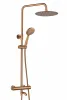 Душовий гарнітур VBI MILANO BRUSHED COPPER з термостатом і виливом — Photo 2