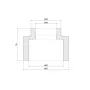 Муфта PPR Thermo Alliance 63х40 — Photo 4