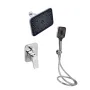 Комплект для душу Qtap Chrome: Змішувач QTNAM6225102NC + Лійки (QTRUC125CRM45954,QTHLA107CRM45784) + Шланг QTHADPVC200C + Підключення QTCRMBH130 — Photo 7