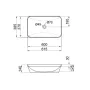Раковина Qtap Scorpio 610х380х150 White QT1411K491WN — Photo 6