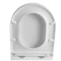 Сидіння-кришка для унітазу Koer AC-0101-SEAT COVER 450х390х80mm дюропласт з мікроліфтом (KR5617) — Photo 14