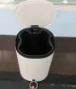 Відро для сміття з плавним закриттям овальне ZERIX PRIME-TC0105 WHITE 5 л (колір білий) (ZX5901) — Photo 13