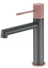 IMEX LINE MATT GREY/CHAMPAGNE Змішувач для умивальника, матовий сірий/шампань — Photo 5