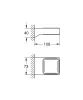 Тримач для аксесуарів Grohe Selection Cube  — Photo 16