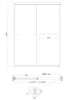 Двері в нішу Koer SR SD03-140x200-TR-01 прозоре скло Easy Clean 8мм, хром (KR5385) — Photo 40