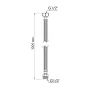 Шланг для води Thermo Alliance Standart 100 см NYLON 1/2"x1/2" ВЗ TAS388W100 — Photo 6