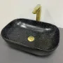 Умивальник (раковина) VBI RAVENNA SPACE BLACK MATT накладний — Photo 5