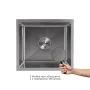 Мийка для кухні інтегрована під стільницю Lidz Handmade H4843 Brushed Steel 3,0/1,0 мм LDH4843BRU49441 — Photo 11