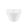 Раковина підвісна моноблок Qtap Swan 521х435х385 White з донним клапаном QT1611005GW — Photo 10