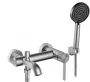 Змішувач для ванни REA FOSTER NICKEL BRUSHED з виливом — Photo 5