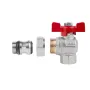 Кран кульовий Icma FAR. ROSSA 1/2" кутовий №362 — Photo 7