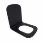 Сидіння для унітаза Qtap Tern 420х340х35 мм, Matt Black, з мікроліфтом, Slim Duroplast, Quick Release QT99HY2322MB — Photo 7