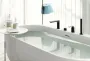 Змішувач для ванни KOHLMAN EXPERIENCE BLACK на борт ванни * — Photo 4