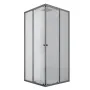 Душова кабіна з низьким піддоном Mixxus CUBIC SCT01-90x90x195-TR GRAPHITE прозоре скло 4мм (MI6905) — Photo 14