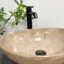 Умивальник (раковина) VBI PARMA BROWN STONE GLOSSY накладний — Photo 9