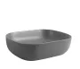 Раковина накладна Mixxus Premium DIVERSE-0115 GRAY 490x395x135mm (MP6650) — Photo 14