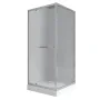 Душова кабіна з низьким піддоном Mixxus Style SCT01-90x90x200-TR Chrome прозоре скло 6мм (MI8433) — Photo 9