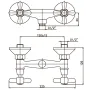 Змішувач для душа Haiba Dominox 003 (HB0060) — Photo 3