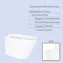 Готове рішення Qtap для ванної кімнати: підвісний унітаз Swan Ultra Quiet 520x360x320 + комплект інсталяції Nest 4 в 1 (лінійна клавіша White) — Photo 11