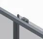 Душова кабіна без піддону Koer SR SC10-90x90x195-TR-12 прозоре скло Easy Clean 6мм, матове золото (KR5943) — Photo 48