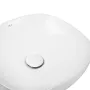 Раковина-чаша Qtap Kolibri 370х370х120 White з донним клапаном QT10118037FW — Photo 11