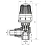 Кран термостатичний з термоголовкою кутовий 20x1/2 PPR KOER K0153.PRO (KP0195) — Photo 5
