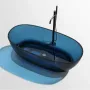 Ванна VBI VESUVIO BLUE 170 x 78 окремостояча скляна — Photo 4