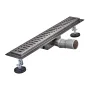 Душовий трап з нержавіючої сталі SUS304 Koer FD35-70x500-Graphite (Колір графіт) (AC0657) — Photo 8