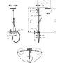 PULSIFY S PURO Showerpipe душова система 260 з термостатом, колір шліфованна бронза — Photo 7