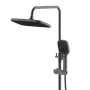 Душова система універсальна Qtap Gemini на три споживача (з виливом) QTGEM111GMB45688 Gunmetal Black PVD — Photo 7