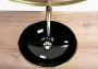Умивальник (раковина) REA SOFIA BRUSHED GOLD BLACK накладний * — Photo 8