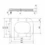 Qtap Сидіння для унітаза (Crow 640) 460x350x47 мм, White, з мікроліфтом, Slim Duroplast, Quick Release QTSC179W48700 — Photo 6