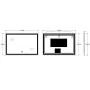 Дзеркало ZERIX MIRRA MR05-120x80 з LED Touch, Anti-fog, димером, рег. яскравості (ZX6061) — Photo 9