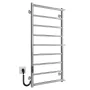 Рушникосушарка електрична Ladder П9 500х1000 Deffi нержавіюча сталь (Хром, JD03, Ліве підключення) — Photo 4