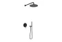 Душева система KOHLMAN AXEL 25 BLACK + BOX прихованого монтажу — Photo 2